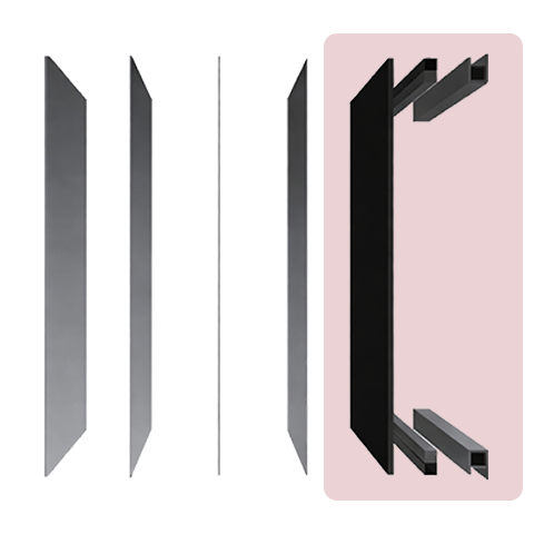 Glass to Glass 구조